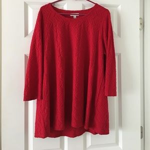 Red tunic