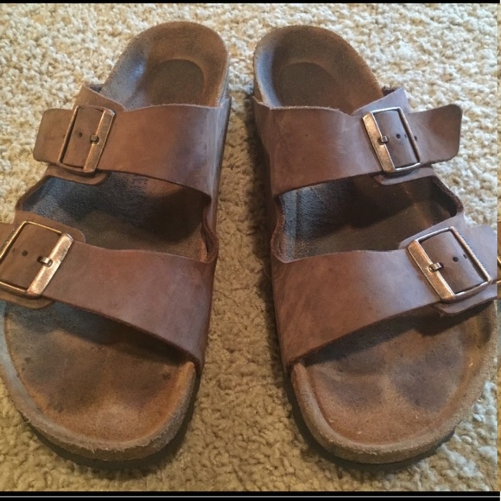 Birkenstock Arizona Soft Footbed Slide (Habana)