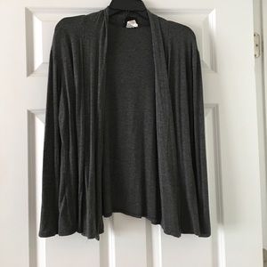 Grey cardigan