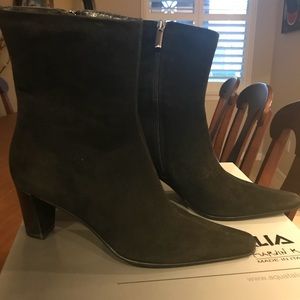 Brown Aquatalia Suede Boot