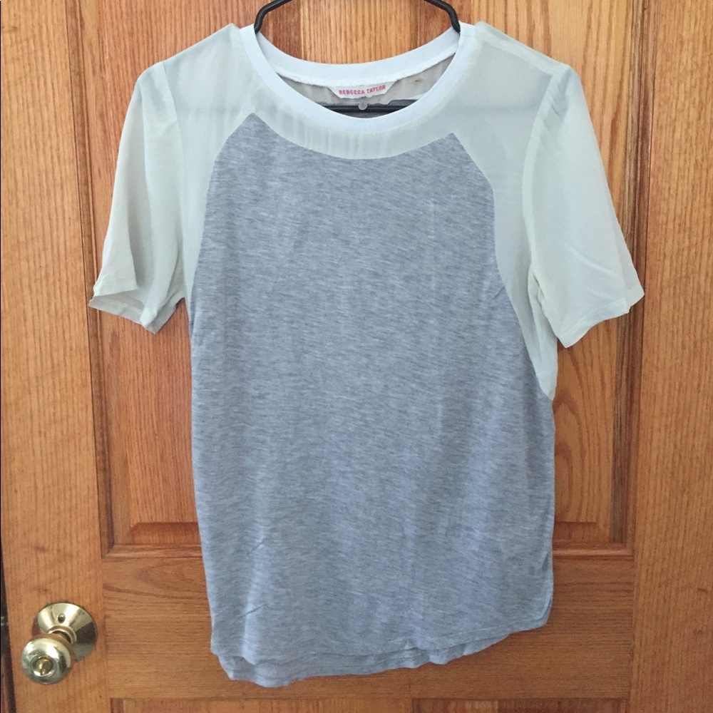 Rebecca Taylor baseball tee
