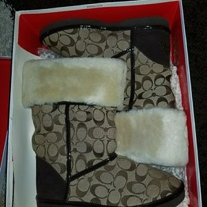 Coach winter boot