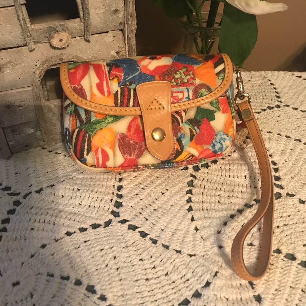 Authentic Dooney & Bourke Candy Wristlet