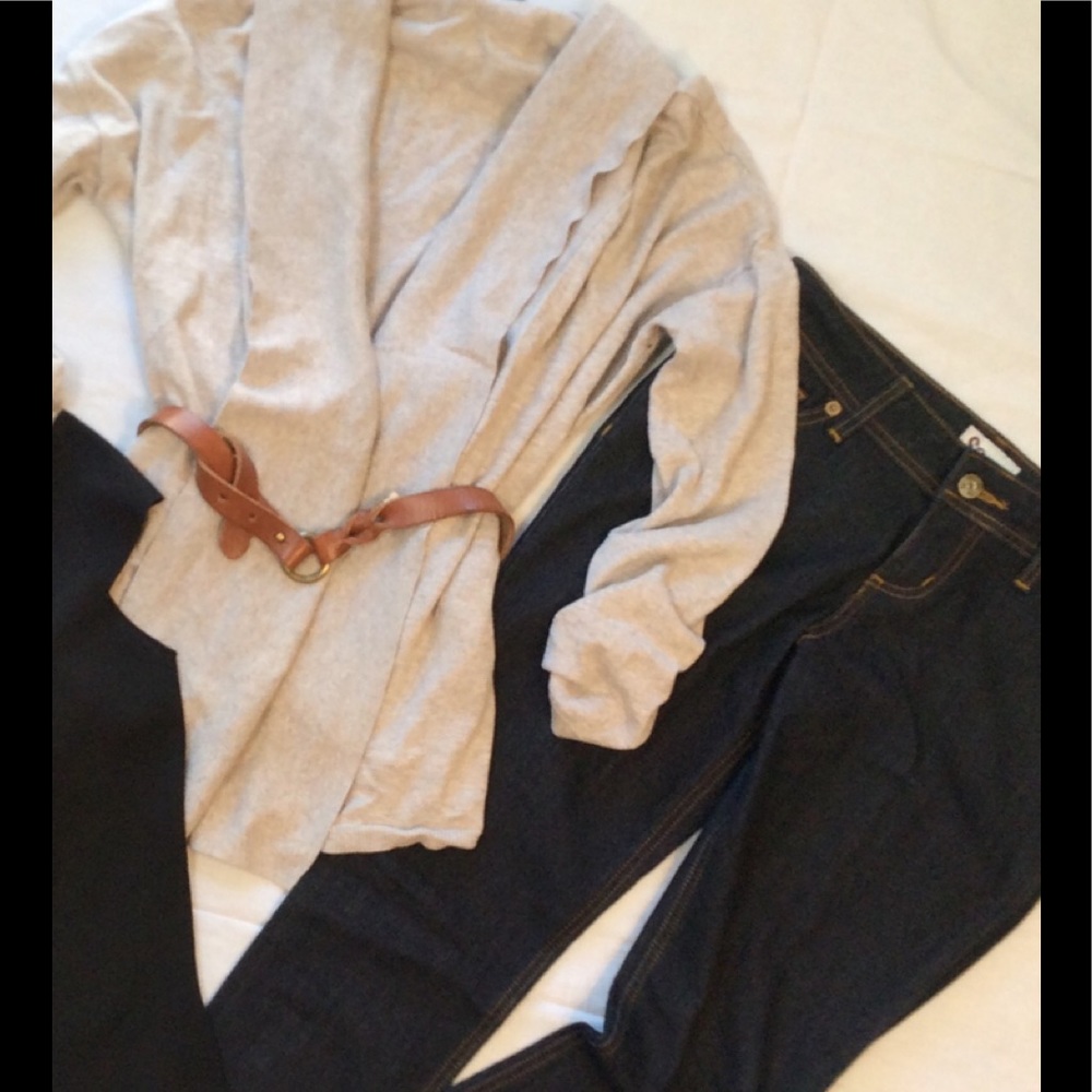 Open Front Cardigan size M