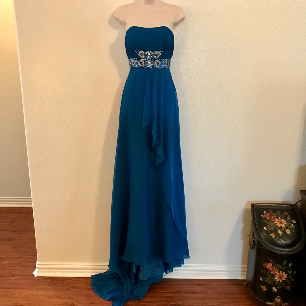 Sapphire Formal Evening Dress