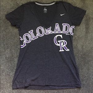 Nike Colorado Rockies T-Shirt size medium