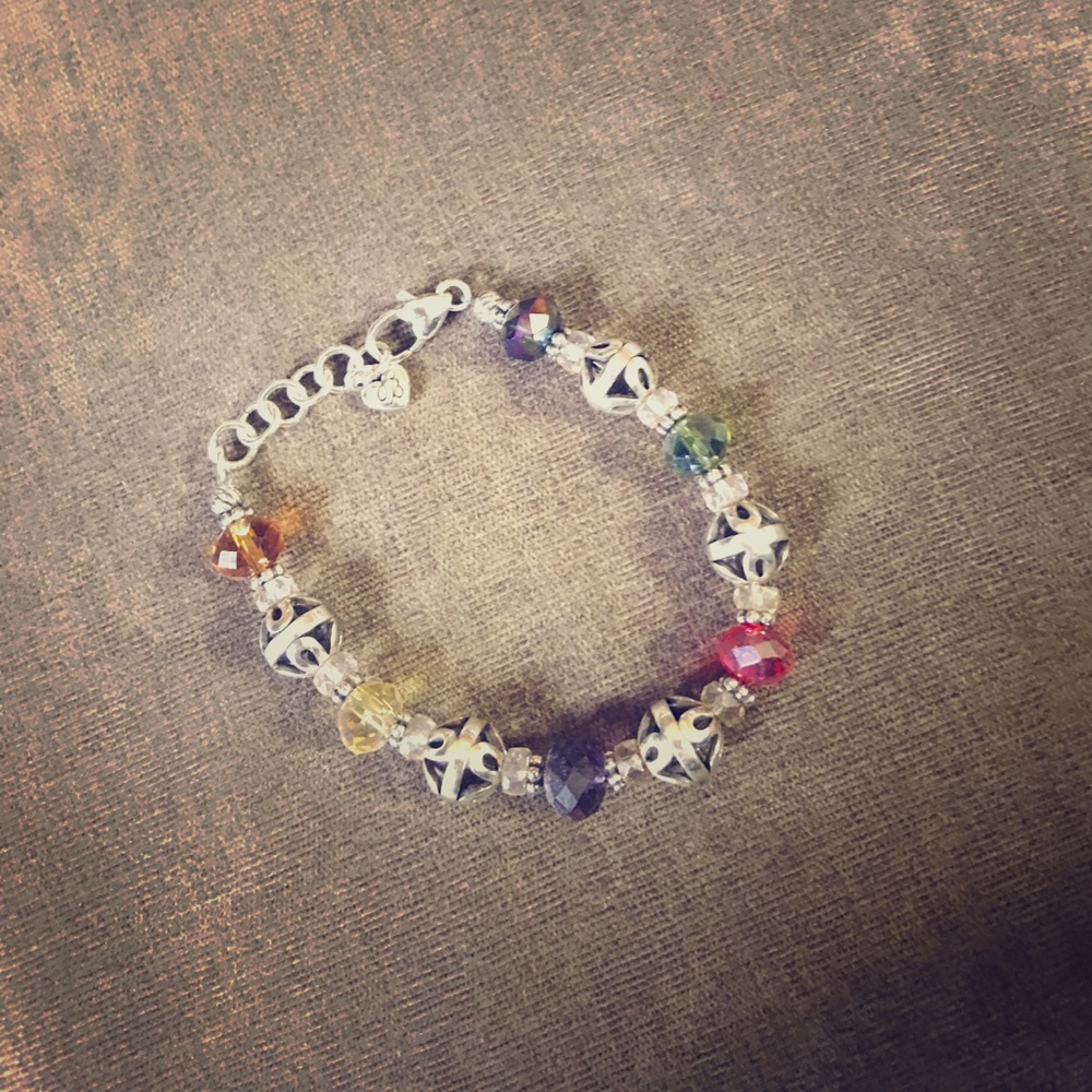 Multicolored Brighton bracelet.