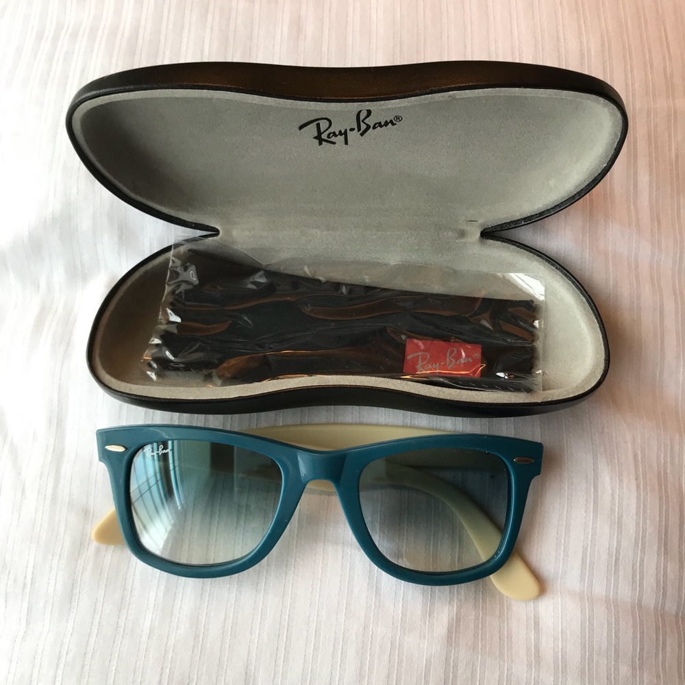 RAY BAN WAYFARER blue ombré