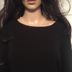 NWT black Calvin Klein size 6 dress.