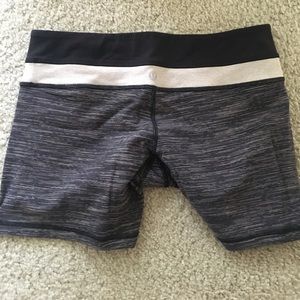 Lulu lemon running shorts