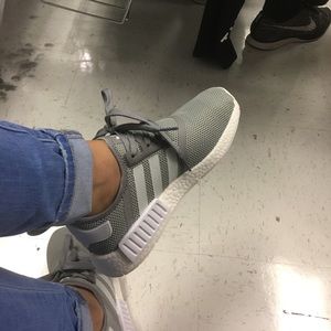 Adidas grey shoes