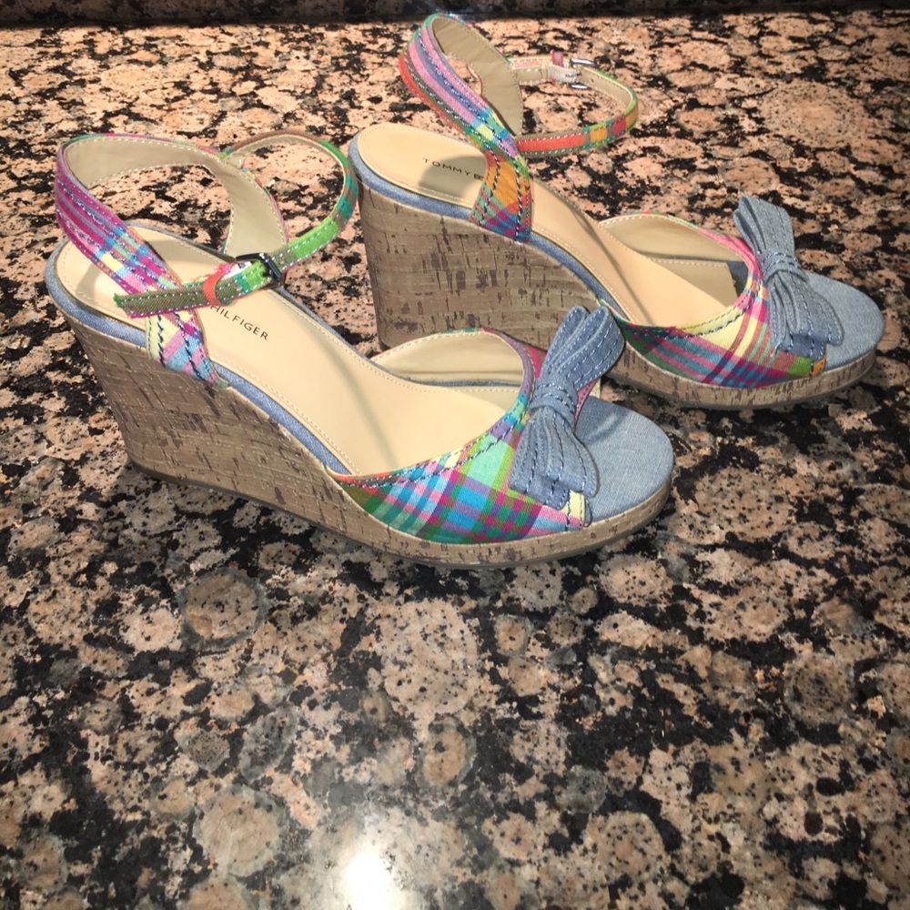 Tommy Hilfiger Wedges size 8