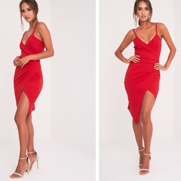 🚨SOLD🚨Red Mini Dress - Picture 3 of 4