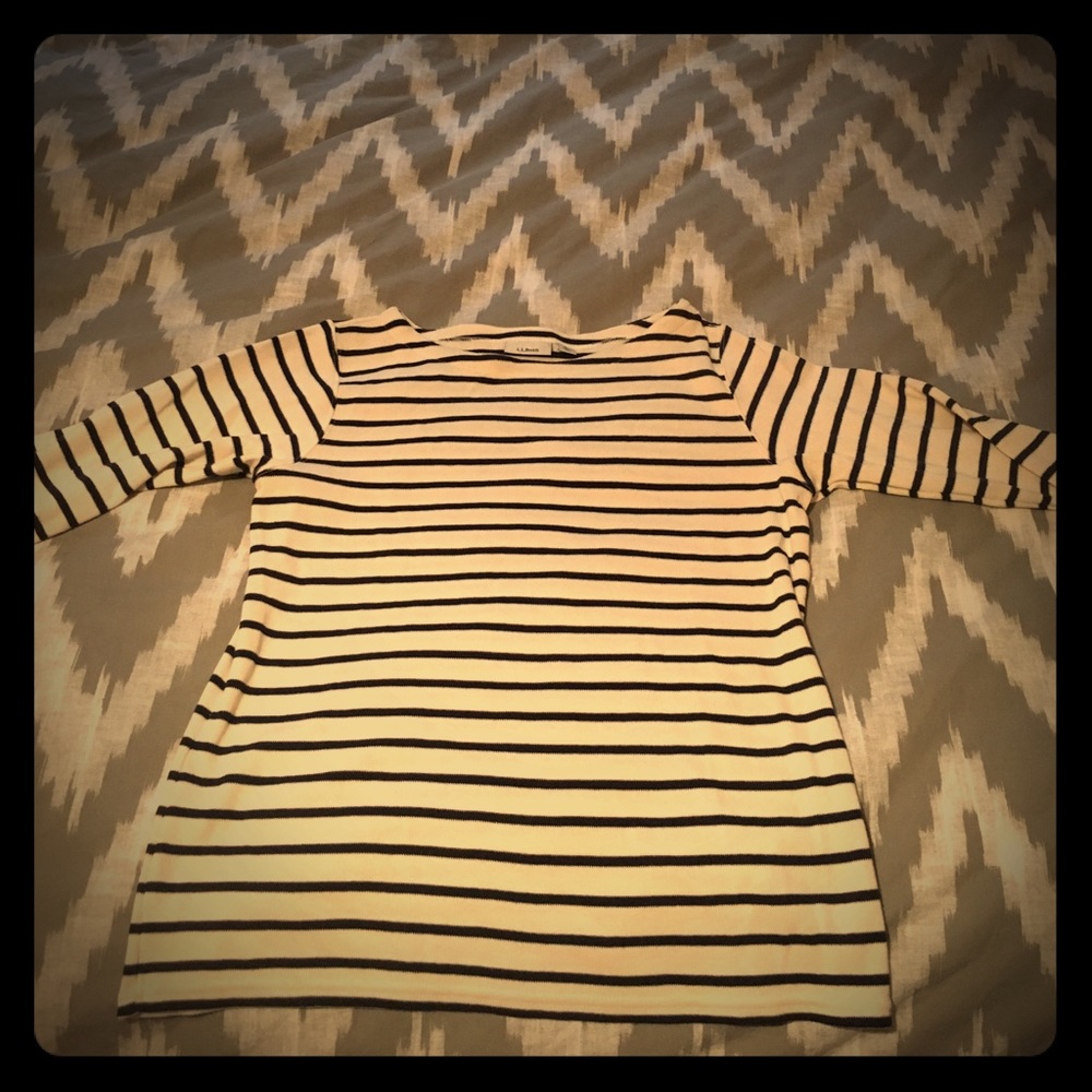 LL Bean French Sailor's Shirt