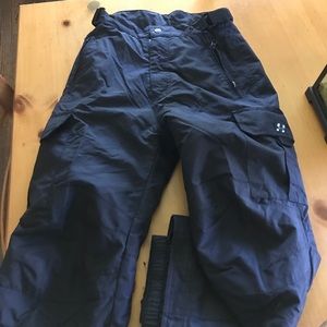 Otis boys size 10 black ski pants