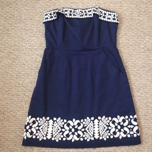 Vineyard Vines Strapless Dress