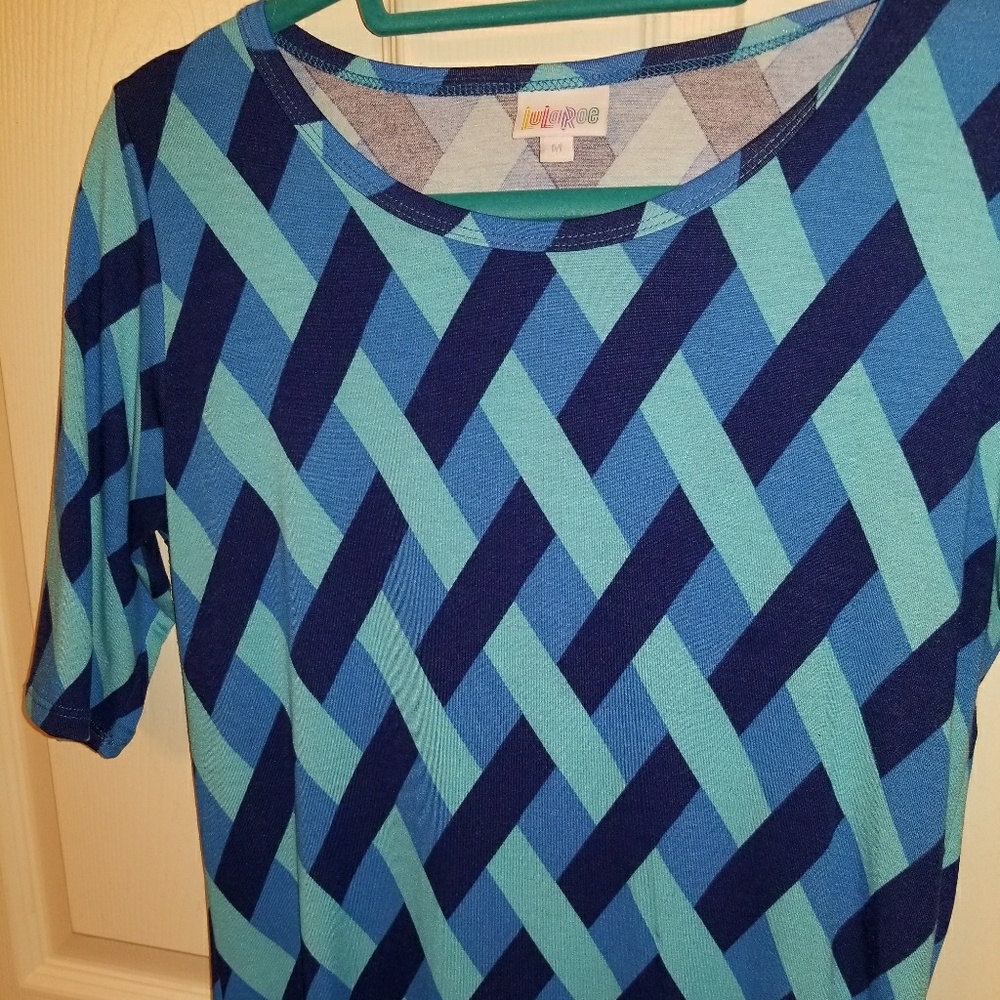 Basketweave Blue Julia