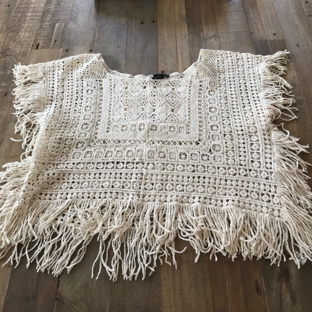 Crochet crop top