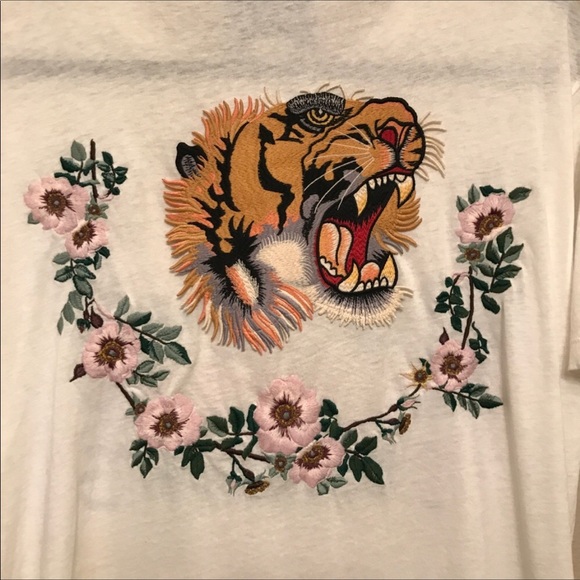 Gucci distressed printed cotton jersey - Picture 4 of 8