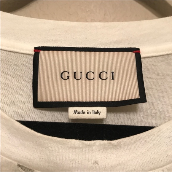 Gucci distressed printed cotton jersey - Picture 5 of 8
