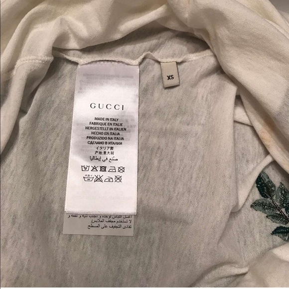 Gucci distressed printed cotton jersey - Picture 8 of 8