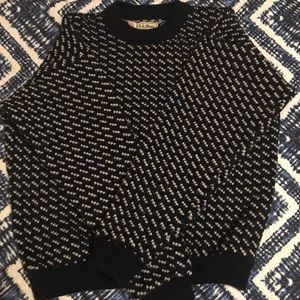 LL Bean women's early 2000s sweater