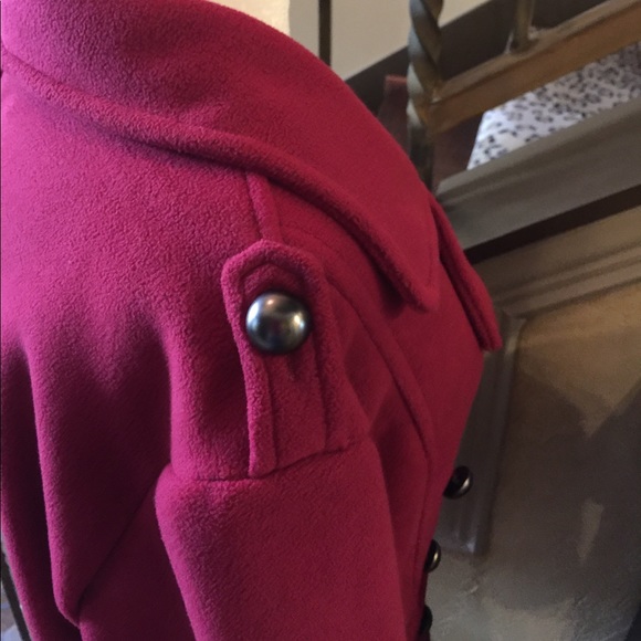 TELLURIDE NWOT-RED MILITARY STYLE JACKET SIZE LG - Picture 6 of 8