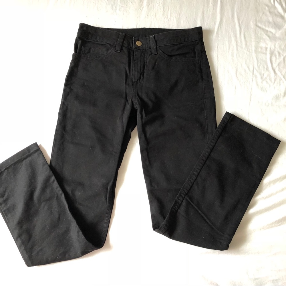 American Apparel slim slack lite - black jeans