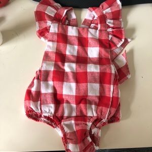 Super cute 3 month one piece outfit!