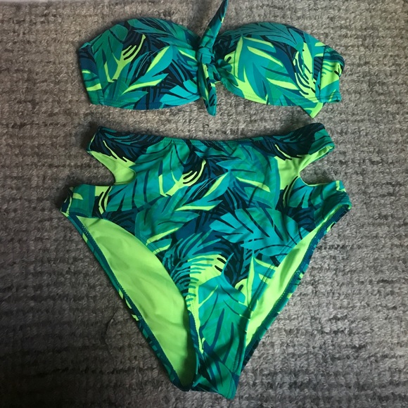 Xhilaration Other - palm print Bikini