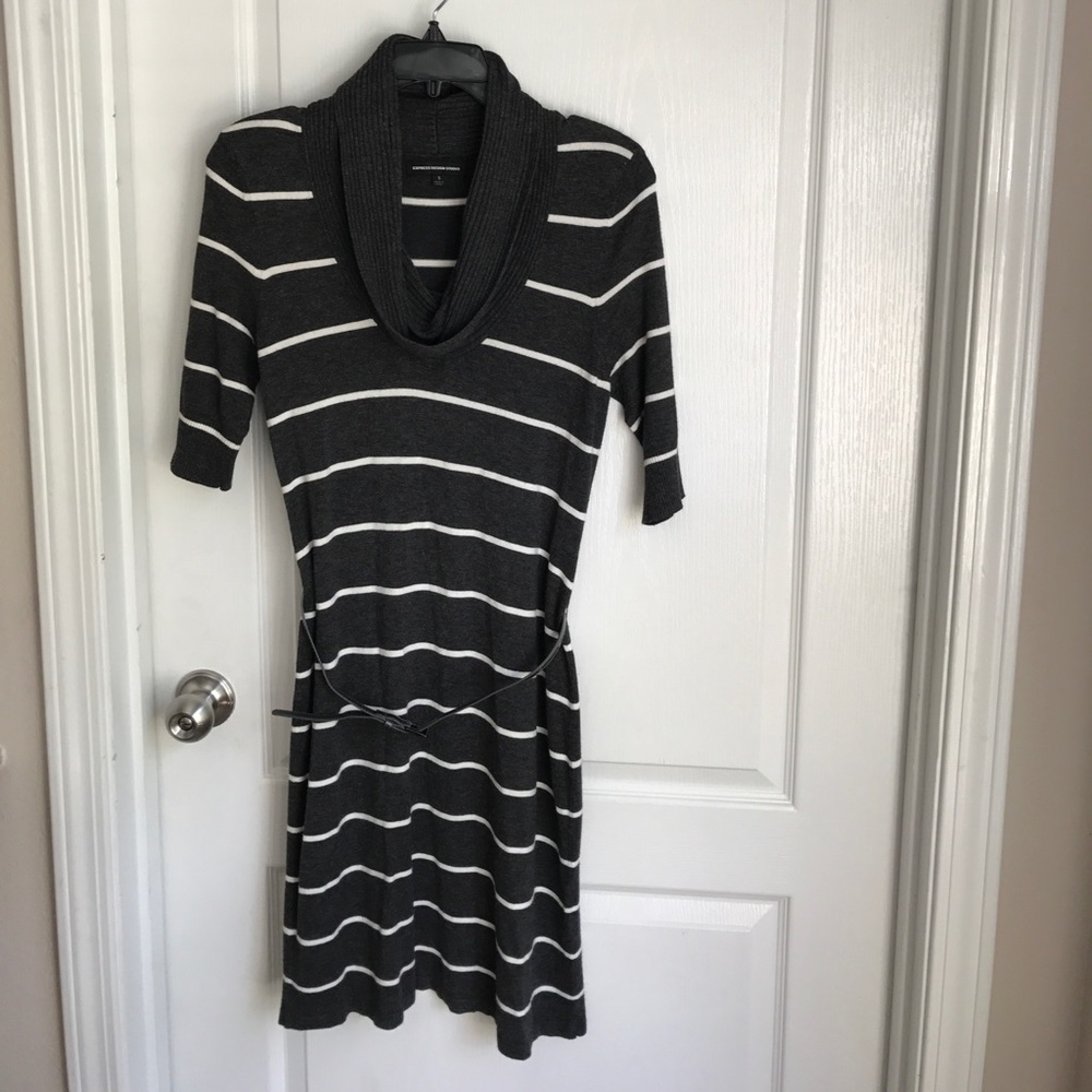 Express belted sweater dress size S