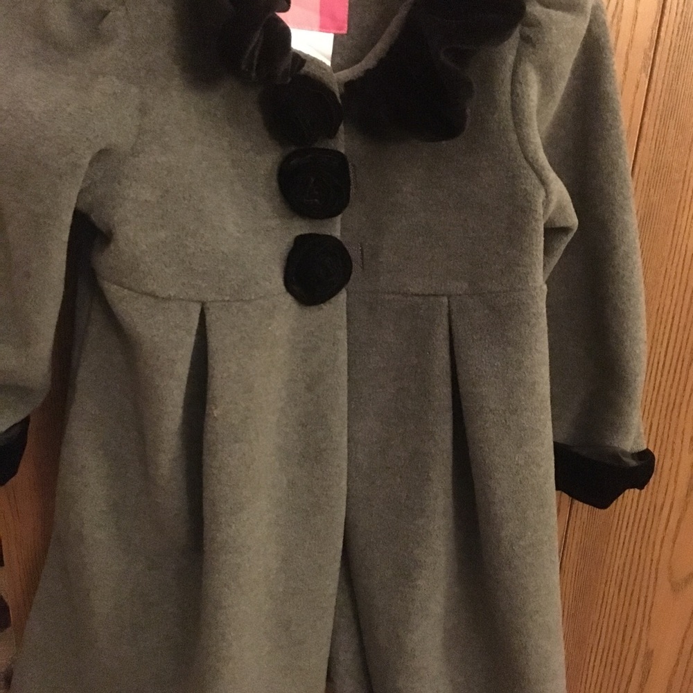 Little girls winter peacoat. Bnwt