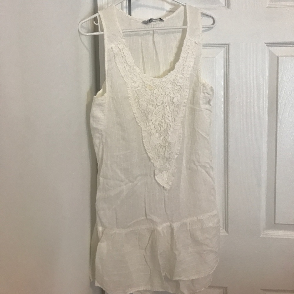 Zara White Dress