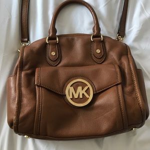 Beautiful Michael Kors camel cross body