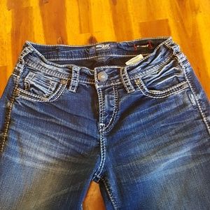 SILVER JEANS suki high boot jeans