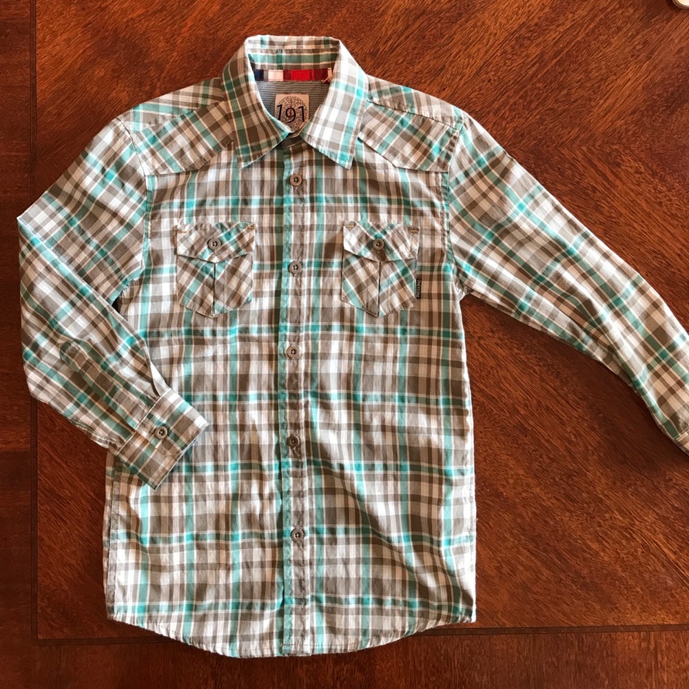 Boys button shirt by ONE90ONE