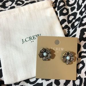 J. Crew factory floral earrings