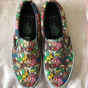 Vans Nintendo slide on