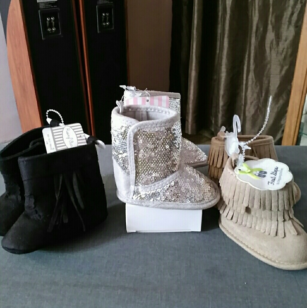 Boots infant size 2