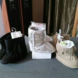 Boots infant size 2