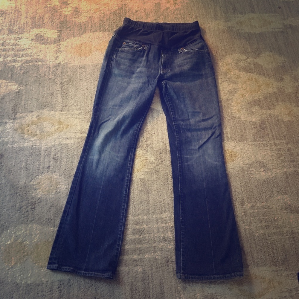 7 for all mankind maternity jeans
