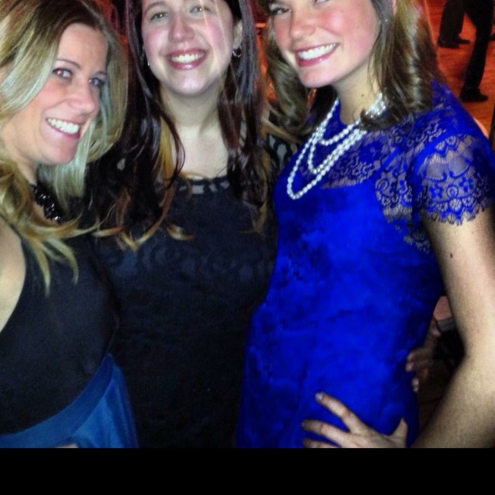 Cobalt Blue lace dress