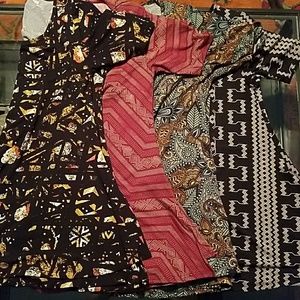 LuLaRoe "perfect t" XXS 4-pack bundle