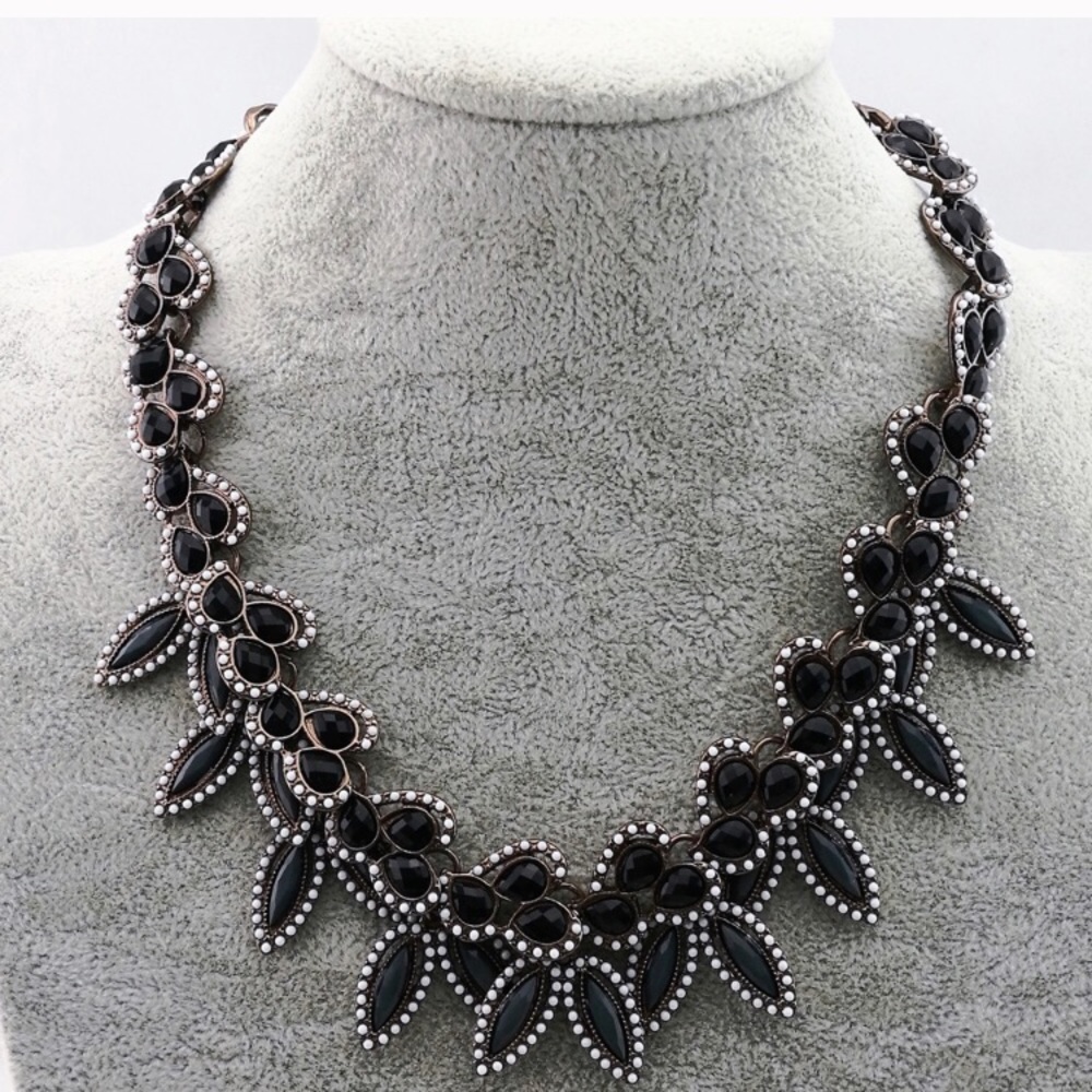 Black Stone Necklace