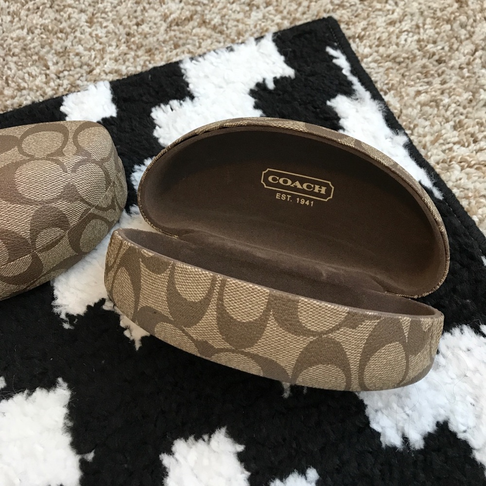 Coach sunglass holders
