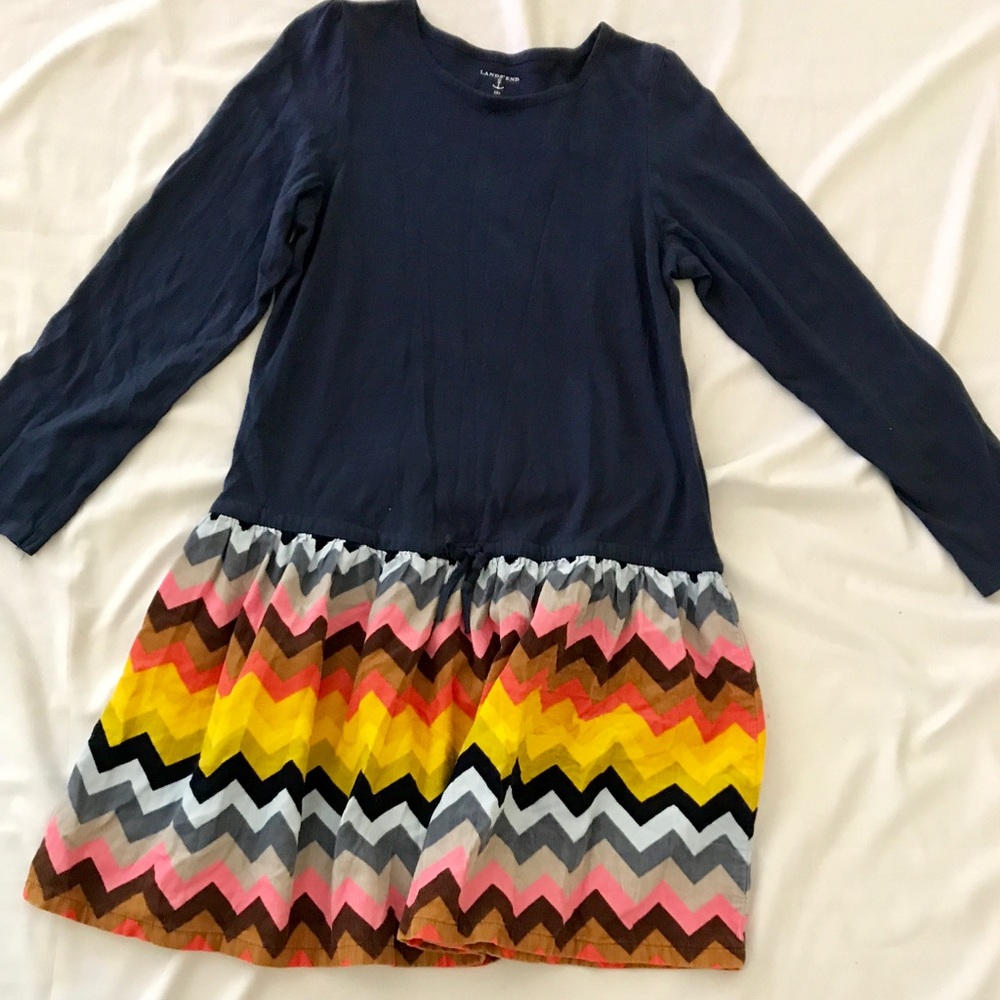 LANDS END KIDS DRESS SIZE 10T