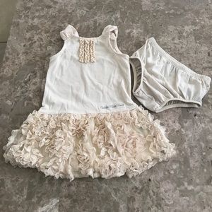 Calvin Klein beige dress