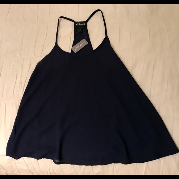 Navy shift top - Picture 1 of 3