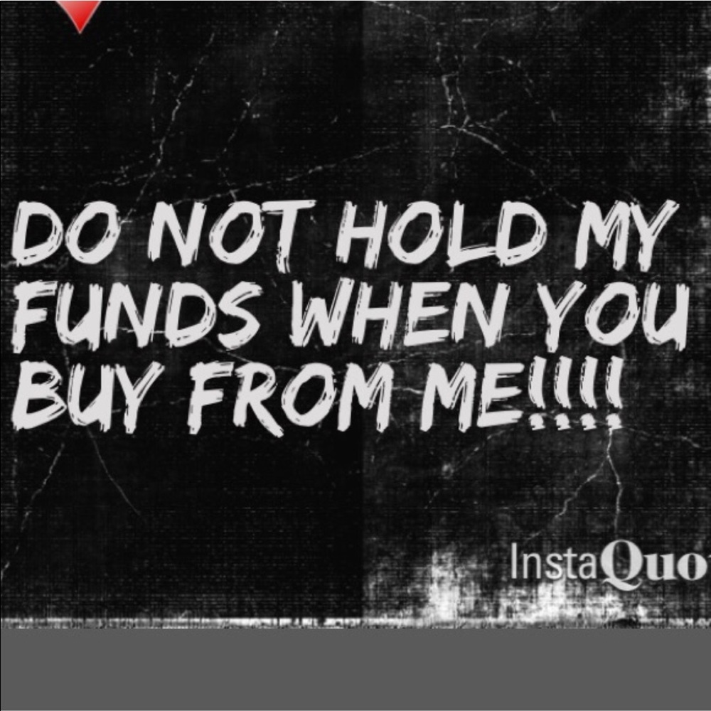 Please do not purchase from me otherwise !