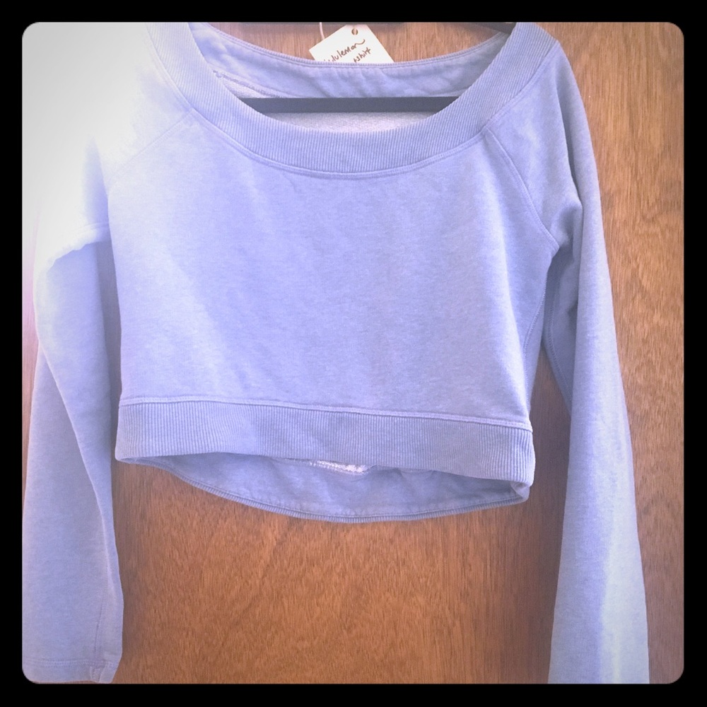 Lululemon cropped sweatshirt 6